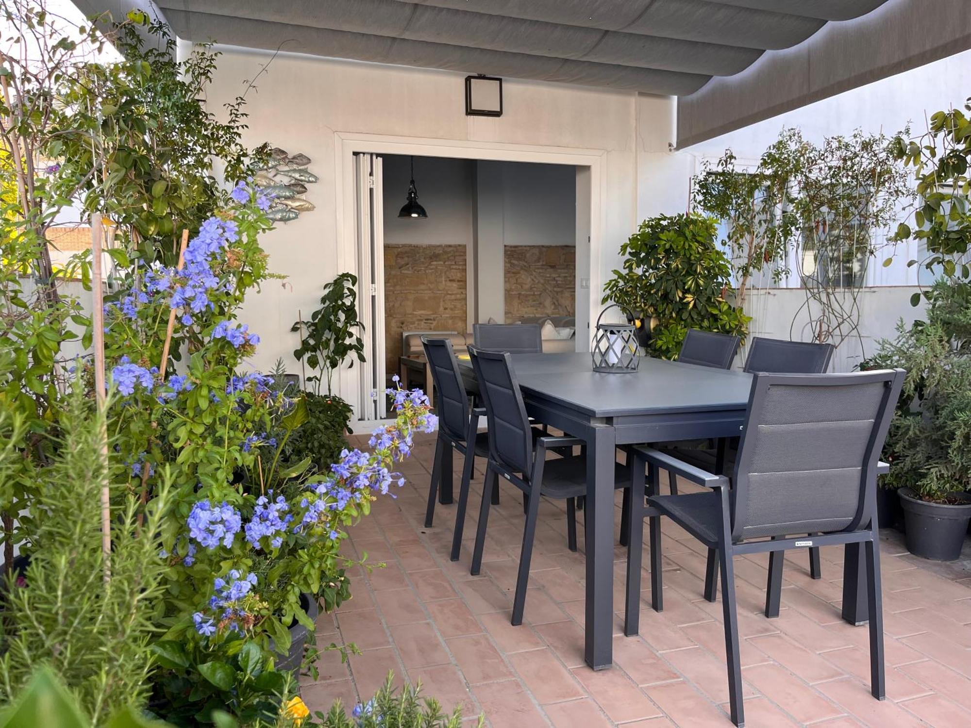 Casa Nuna Modern Loft With Private Garden Terrace Jerez de la Frontera Eksteriør billede